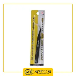 انبر پنس سر کج آردیر مدل RDEER TST-15 سایز 120 میلی متر - Asrtools
