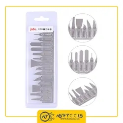 تیغ یدک کاتر بیستوری جیب مدل Jabe CPU-16 مجموعه 16 عددی - Asrtools