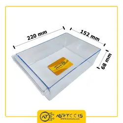 جعبه ابزار 3 کشو قناد پلاست مدل E03 - Asrtools