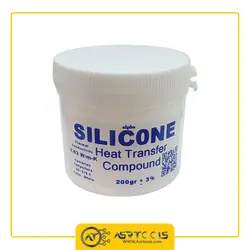 خمیر سیلیکون آلفا مدل alpha SILICONE 200gr - Asrtools