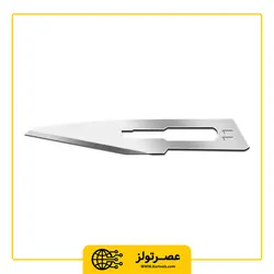 دسته تیغ جراحی مدل S شماره 3 به همراه تیغ استریل کد 11 بسته 10 عددی - Asrtools