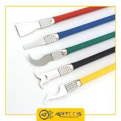 ست کاتر بیستوری تعویض آی سی مدل CROWBAR SW-103 مجموعه 5 عددی - Asrtools