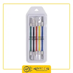 ست کاتر بیستوری تعویض آی سی مدل CROWBAR SW-103 مجموعه 5 عددی - Asrtools