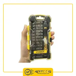 ست کاتر قلمی آردیر مدل RDEER RT-M113 مجموعه 14 عددی