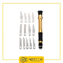 ست کاتر قلمی آردیر مدل RDEER RT-M113 مجموعه 14 عددی