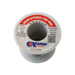 سیم لحیم آساهی مدل asahi 0.25mm 100gr - Asrtools