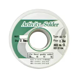 سیم لحیم اکتیویتی مدل ZHONGSHI 0.8mm - Asrtools