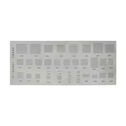 شابلون همه کاره مدل Universal BGA stencil 33 - Asrtools