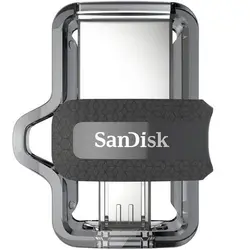 فلش مموری سن دیسک مدل SanDisk Ultra Dual Drive M3.0 ظرفیت 16 گیگابایت