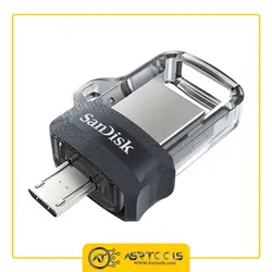 فلش مموری سن دیسک مدل SanDisk Ultra Dual Drive M3.0 ظرفیت 16 گیگابایت