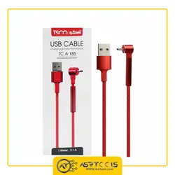 کابل تبدیل USB به MicroUSB تسکو مدل TSCO TC A185 طول 1 متر - Asrtools