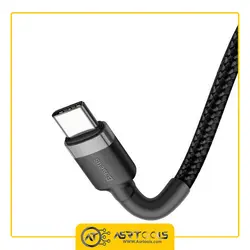 کابل تبدیل USB به USB-C باسئوس مدل Baseus CATKLF-BG1 Cafule طول 1 متر