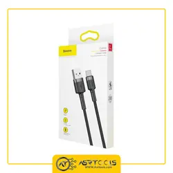 کابل تبدیل USB به USB-C باسئوس مدل Baseus CATKLF-BG1 Cafule طول 1 متر