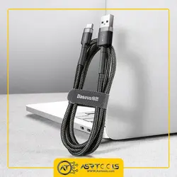 کابل تبدیل USB به USB-C باسئوس مدل Baseus CATKLF-BG1 Cafule طول 1 متر