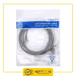 کابل شبکه پچ کورد وریتی مدل Verity CAT6 طول 2 متر - Asrtools
