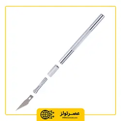 کاتر قلمی مدل 101 همراه با 6 عدد تیغ - Asrtools