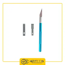 کاتر قلمی مدل 306 همراه با 3 عدد تیغ - Asrtools