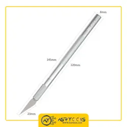 کاتر قلمی ریلایف مدل RELIFE RL-101E همراه با 6 عدد تیغ یدک - Asrtools