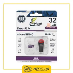 کارت حافظه microSDHC ویکو من مدل Extre 533X کلاس 10 استاندارد UHS-I U1 سرعت 80MBps ظرفیت 32 گیگابایت - Asrtools