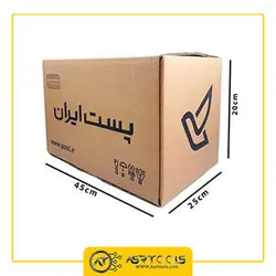 کارتن بسته بندی پستی پنج لایه سایز 6 مدل C-2545