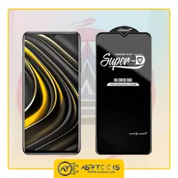 گلس Super D مناسب برای گوشی موبایل شیائومی POCO M3 - Asrtools