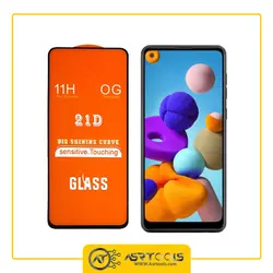 گلس مدل 21D مناسب برای گوشی موبایل سامسونگGalaxy A21