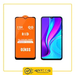 گلس مدل 21D مناسب برای گوشی موبایل شیائومی Xiaomi Redmi 9 - Asrtools