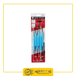 مجموعه 6 عددی ابزار لحیم کاری مدل SA-10 - Asrtools