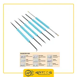 مجموعه 6 عددی ابزار لحیم کاری مدل SA-10 - Asrtools