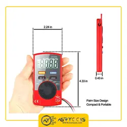 مولتی متر جیبی یونی تی مدل UNI-T UT120C - Asrtools