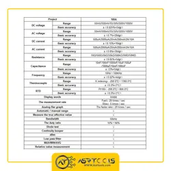 مولتی متر حرفه ای ویکتور مدل Victor VC-189A - Asrtools