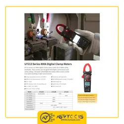 مولتی متر کلمپی یونی تی مدل UNI-T UT213C - Asrtools