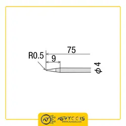 نوک هویه گات اصلی مدل goot R-48B - Asrtools