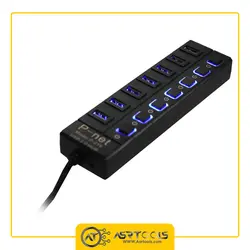 هاب 7 پورتUSB3.0 پی-نت مدل P-219