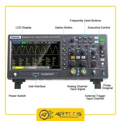 اسیلوسکوپ دیجیتالی هانتک مدل HANTEK DSO-2C10 - Asrtools