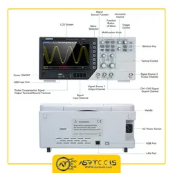 اسیلوسکوپ دیجیتالی هانتک مدل HANTEK DPO-6202C - Asrtools