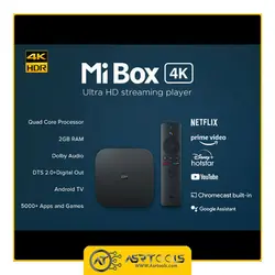 پخش کننده خانگی شیائومی مدل Xiaomi Mi Box 4K MDZ-22-AB
