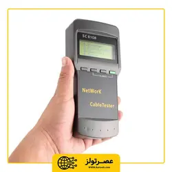 تستر کابل شبکه دیجیتال مدل SC8108 - Asrtools
