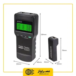 تستر کابل شبکه دیجیتال مدل SC8108 - Asrtools