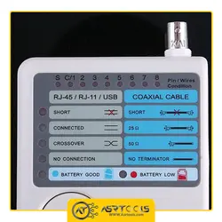 تستر کابل شبکه مدل TS-405 - Asrtools