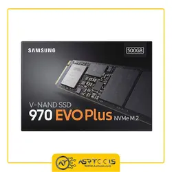 حافظه اس اس دی اینترنال سامسونگ مدل 970 SAMSUNG EVO PLUS ظرفیت 500 گیگابایت