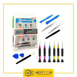 ست پیچ گوشتی و قاب باز کن مدل SW-1688 مجموعه 14 عددی