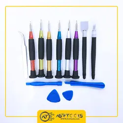 ست پیچ گوشتی و قاب باز کن مدل SW-1688 مجموعه 14 عددی