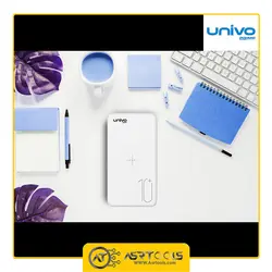 شارژر همراه یونیوو مدل univo UN10W ظرفیت 10000 میلی آمپر ساعت