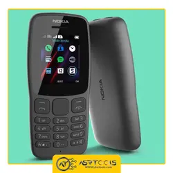 گوشی موبایل نوکیا مدل NOKIA 106 2018 دو سیم‌ کارت