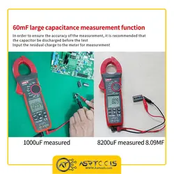 مولتی متر کلمپی یونی تی مدل UNI-T UT208B - Asrtools