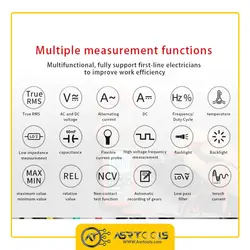 مولتی متر کلمپی یونی تی مدل UNI-T UT208B - Asrtools