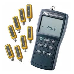 تستر کابل شبکه تی ای اس مدل TES-46