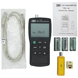 تستر کابل شبکه تی ای اس مدل TES-46
