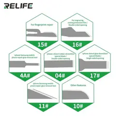 قیمت و خرید کاتر قلمی ریلایف مدل RELIFE RL-101B همراه با 7 عدد تیغ یدک | عصرتولز